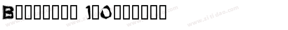 Boogaloo 1.0字体转换